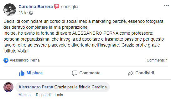 Recensione cliente 3