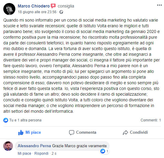 Recensione cliente 8